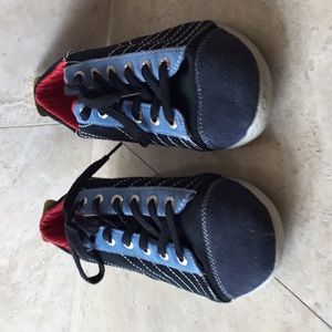 Enorgie multicolor suede sneakers